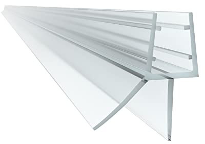 CILSON Guarnizione per porta doccia, 120 cm, per vetro di spessore 5 mm, impermeabile, per doccia