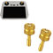 Tineer Mini 3 Pro Smart Controller Joystick aus Aluminiumlegierung, CNC-Sender Daumenwippe Joystick Ersatzteile Kompatibel mit DJI RC Controller Zubehör (Gold)