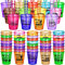 39 Pieces Shot Glass on Beaded Necklace Plastic Shot Necklace Cups Shot Glass Necklaces Beads Necklace Shot Glasses Naughty Shot Glass Favors for Adults and Teens Party Supplies, 13 Assorted Styles