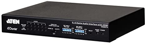 ATEN VE66DTH 6 x 6 Dante Audio Interface mit HDMI