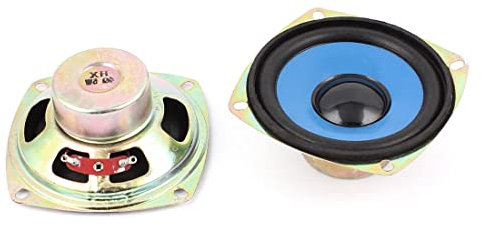 PATIKIL 5W 4 Ohm 75mm Diametro Interno Magnete Altoparlante Altoparlante per Fai da Te 2pz