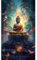 Hongyrjy Buddha Diamond Painting Erwachsene Groß (30x50cm)-Diamant Painting Bilder Buddha,5D Diamend Painting Buddha Bilder als für Geschenk Zuhause Wanddekoration