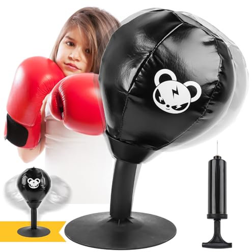 Punchingball Tisch, Desktop Boxsack, Boxsack Für Büro, Stress Boxsack, Sucker Schreibtisch Boxsack, Büro Punchingball, Sandsack Boxsäcke, Desktop Punching Bag, Desktop Boxsack Gag