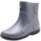SRTUMEY Stivali da pioggia impermeabili da uomo con coulisse elastica bocca scarpe da pioggia scarpe in gomma a metà polpaccio fondo antiscivolo olio scarpe da chef all'aperto scarpe da pioggia acqua