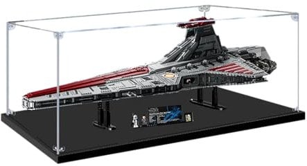Vitrine aus Acryl für Lego 75367 Venator-Class Republic Attack Cruiser Modell – robuster Schutz für Ihr Sammlerstück (Modell nicht im Lieferumfang enthalten), Basic 3 mm