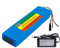 Batterie électrique au Lithium Lon 36V 30AH for moteur 500W, Lithium-Ion étanche haute puissance 10S2P avec BMS et chargeur(XT60+DC)