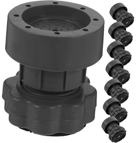 EXHUMKY 8stücke Teiliges Möbel-vibrationsdämpfungs-pad Anti-rutsch Untersetzer Für Waschmaschinen Und Kühlschränke Erhöhte Gummiunterlage Für Möbel Und Geräte Und Rutschfest