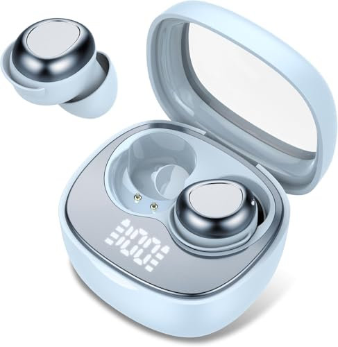 Doubc Mini Schlafkopfhörer Bluetooth 5.4 Kopfhörer, 2025 Neue in Ear Kopfhörer Kabellos mit 45 Stunden Akkulaufzeit, Weiche Ohrhörer Schlafen Sleepbuds, Sanfter Klang Bequem Tragen ohne Druckgefühl