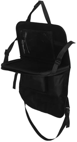 HONMEET Auto Organizer Rücksitz Tasche aus Robustem Oxford Stoff Faltbarer Autositz Organizer mit Mehreren Fächern zur Praktischen Aufbewahrung für Ordnung und Platzsparende Nutzung im