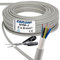 EBROM NYM-J 5 x 6 mm² – Cable de instalación – Cable de instalación – Cable para ambientes húmedos – Gris – Selección en incrementos de 1 metro, corte exacto al metro – Su selección: NYM-J 5 x 6 mm2,