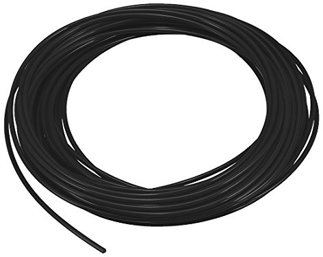 uxcell - Recambio para bolígrafo de impresora 3D, 1,75 mm de diámetro, PLA, precisión dimensional +/- 0,02 mm, para pintura y dibujo 3D, color negro