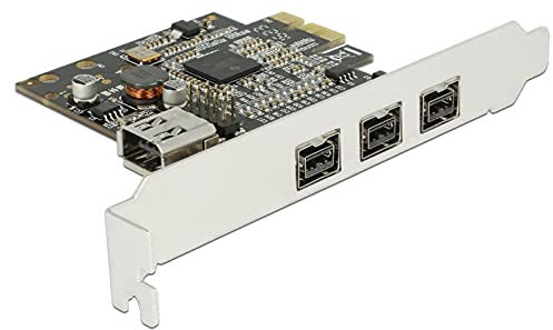 Delock 89864 PCI Express Karte > 3 x extern FireWire B + 1 x intern FireWire A