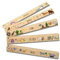 LOOXIS Personalisiertes Lineal für Kinder mit Namen & Motiv Bedruckt – 30 cm, Zedern-Holz – Geschenkidee für Jungen und Mädchen, Einschulung, Schultüte, Geburtstag – Bunte Kindermotive