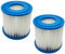 YanBan 2 vasche idromassaggio per Best-Way Tipo D VII, Ricambio per Pompa a Cartuccia paragonabile per Intex Tipo D, per Piscine termali, 10,7 x 9,5 x 5,2 cm