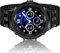 Amznew Galaxy Watch 5 Pro - Correa compatible con Samsung Galaxy Watch 5 Pro, correa de reloj de metal de acero inoxidable,color negro