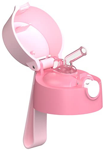 JARLSON® Ersatzdeckel inkl. Silikon Mundstück - für die CHARLI Edelstahltrinkflasche von JARLSON - Ersatzteil - Ersatz - PINK 2.0