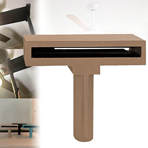 behound Ceiling Fan Duster Vacuum Attachment, Ceiling Fan Vacuum Attachment, Ceiling Fan Cleaner Duster Vacuum Attachment, Ceiling Fan Blade Cleaning Vacuum Attachment (Khaki)