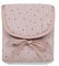 INTERBABY · Tragbare Wickelunterlage Musselin PUNTOS rosé · Faltbare wasserdichte Wickelunterlage · 45x75 cm