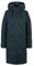 Ziener Damen TALASI Winter-Mantel | warm, atmungsaktiv, wasserdicht, knielang, dark jungle, 44
