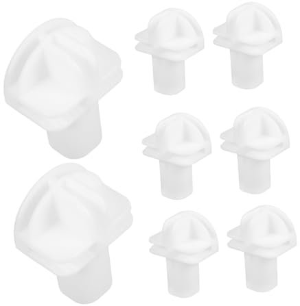 CAXUSD 8stücke Teiliges Von Modularen Kunststoffverbindern Für Regalsysteme Vielseitige Und Einfach Zu Installierende Aufbewahrungslösungen Für Schrank Haustierzäune Und Mehr