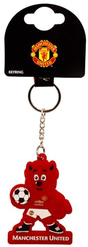 Manchester United FC Keyring Mascot OFFICIAL Football Gift
