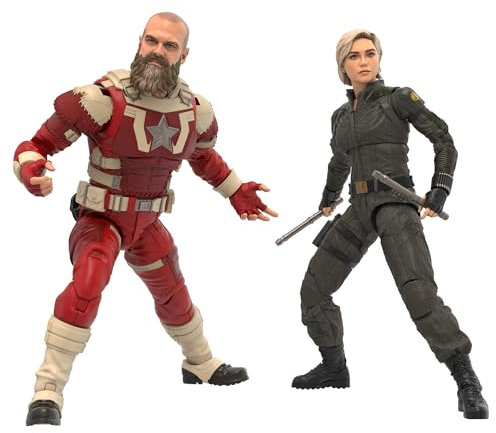 Marvel Legends Series Yelena Belova and Red Guardian Action Figures Age 4+