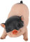 TOPINCN 26 cm Lebensechte Schwein-Gartenstatue, Supersüße Dekoration, Gartenstatue, Niedliches Lustiges Schwein, für Drinnen und Draußen, Skulptur, Rasenornamente, Gartenfiguren