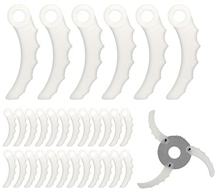 Cuchilla de repuesto para cortadora de césped Makita 198426-9, cuchilla de corte de plástico para desbrozadoras Makita DUR187 DUR384 DUR368A DUR368L DUR369A DUR369L UR101C UR201C