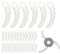 Cuchilla de repuesto para cortadora de césped Makita 198426-9, cuchilla de corte de plástico para desbrozadoras Makita DUR187 DUR384 DUR368A DUR368L DUR369A DUR369L UR101C UR201C