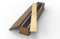 Selbstklebende Wandlatten in Holzoptik, abziehbare MDF-Holzlamellen in Ahorn-Optik (3x50x500 mm). Perfekt für Wandverkleidung, DIY-Projekte, Basteln und Dekoration (12)