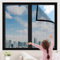 Adesivi Rete Anti Zanzare 90x135cm Nero Zanzariera su Misura Tenda Zanzariera Porta Finestra Zanzariera per Porta Ingresso A Battente