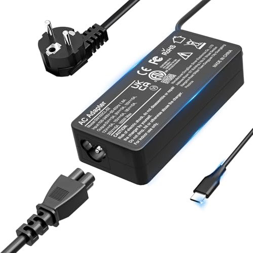 Chargeur Rapide USB C 100W pour Mac Book Pro 16 15 14 13, Mac Book Air 13 2024 2023 2022 2021 2020,Remplaçant pour Tous Les Adaptateurs Type C,Prend en Charge Les Puissances 96W/90W/87W/65W/45W/30W