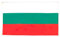 AZ FLAG – Lote de 2 banderas de Bulgaria – 90 x 60 cm – Bandera búlgara 100% poliéster con ojales metálicos integrados