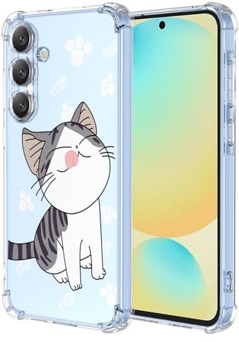 XINYEXIN Clear Case for iPhone 13 Pro Max Cute Kitten Pattern Design Slim Shockproof Transparent Soft TPU Bumper Case Protective Cover - Cat
