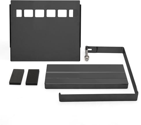 Couvercle de Batterie Kit De Couvercle Batterie Carré Fendu Pour Moto, Compatible Avec Harley Sportster XLH 1200 883 1991-1997, Remplace OEM 66347-91(G)