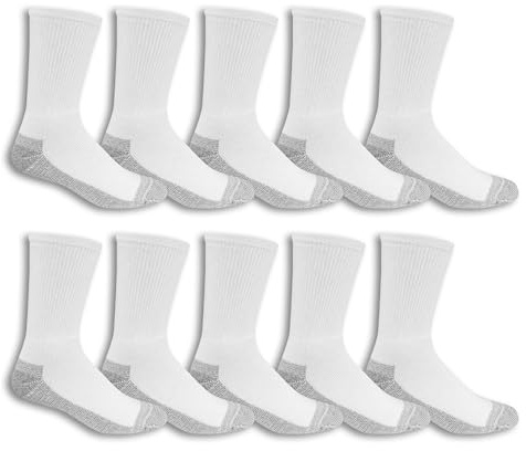 Fruit of the Loom Herren Lässige Socke (10er Pack)