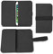 UC-Express Filz Hülle kompatibel für Apple iPhone 13 12 11 Pro Max Xs Xr X Max 7/8 Plus Smartphones Cover Tasche Case Flip Filztasche mit Kartenfach mit Straffen Gummiband, Farbe:Schwarz