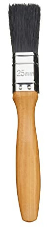 Fit For The Job 1 inch Professional Paint Brush For A Smooth Finish Painting with Emulsion, Gloss and Satin Paints on Walls, Ceilings, Furniture, Wood & Metal, 1 25mm
