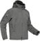 KEFITEVD Softshelljacke Herren Wasserdicht Winddicht Regenjacke Herbst Winter Übergangsjacke Herbstjacke Fleece Funktionsjacke Jagd Angeln Männer Taktisch Jacke Grau 2XL