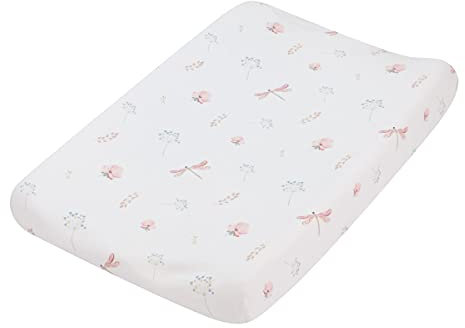 JYOKO KIDS Sábana para cambiador ajustable (DRAGONFLY) 80 X 50 cm Algodón