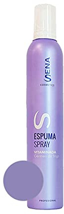 SENA Espuma Color Plata 300ML, Negro, Estandar