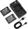 DSTE LI-10B Camera Battery (2-pack) and Charger Compatible with Olympus Camedia C-50, C-60, C-70, C-470, C-760, C-765, C-770, C-5000, C-7000