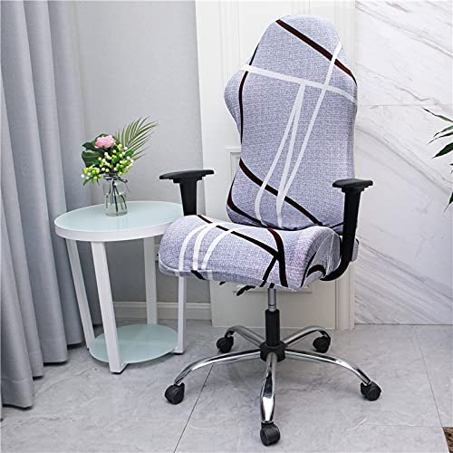 Household Gaming Chair Cover Spandex Office Chair Cover Elastic Armchair Covers for Chairs housse Chaise 3