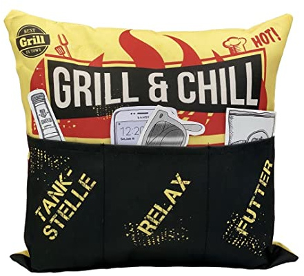 Sofahelden Gril & Chill Taschen und Deko, Polyester, Elastan, Bunt, OneSize