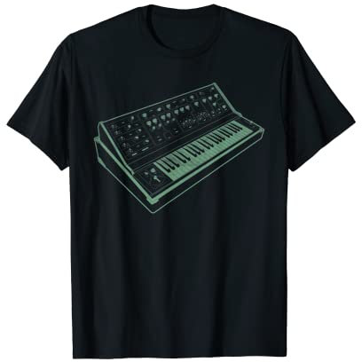 Clavier synthétiseur modulaire Musique électronique T-Shirt