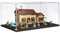 Acryl Vitrine für Simpsons 71006 - Das Simpsons Haus, Staubdichte Vitrine Transparente Schaukasten Aufbewahrungsbox für Modelle Sammlerstücke, 50 x 30 x 25CM (Nur Vitrine)