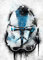 Displate Offiziell Star Wars MetallPoster Magnetische Befestigung Inklusive Lizenziert Bilder Hochwertiges Poster Star Wars - Helmets Graffiti - Clone Trooper Graffitti Poster 45 cm x 32 cm