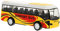 Toyvian Busmodell Zurückziehen Holzspielzeug Schule Autos Zurückziehen Bus-Spielzeug Holzautos Lernspielzeug Spielzeugautos Aus Druckgussmetall Spielzeuge Wagen Kind Puzzle Legierung