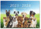 Monatsplaner 2023/2024 Hunde