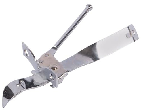 1x Metal Can Opener - Manual Butterfly Kitchen Tin Bottle Jar Lid Remover Tool - by Ashley